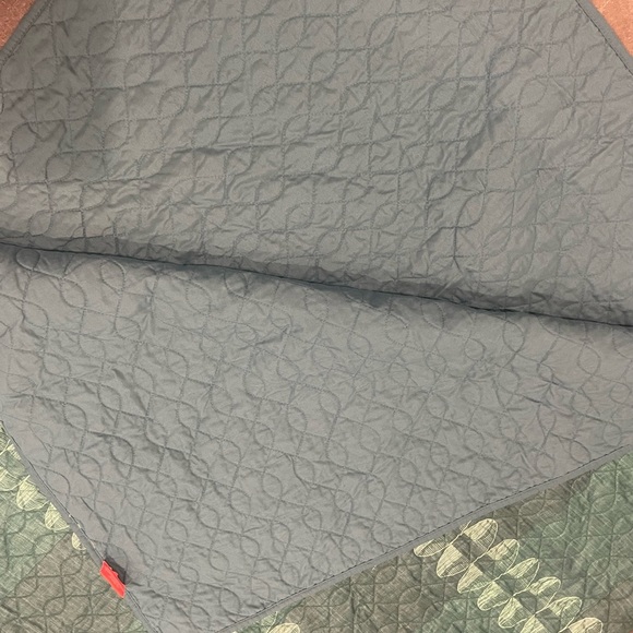 OPALHOUSE Jungalow Teal Design Colored Double Sided Quilted Blanket - Picture 11 of 14